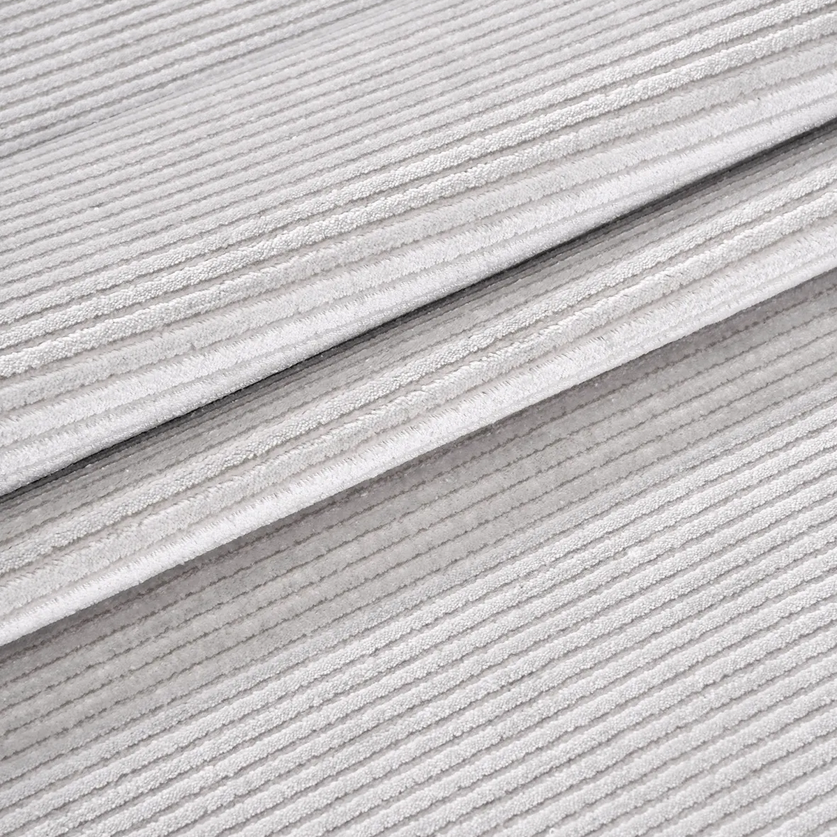 SHARED | Patara Light Grey Modern Striped Machine Woven Living Room B photo 4