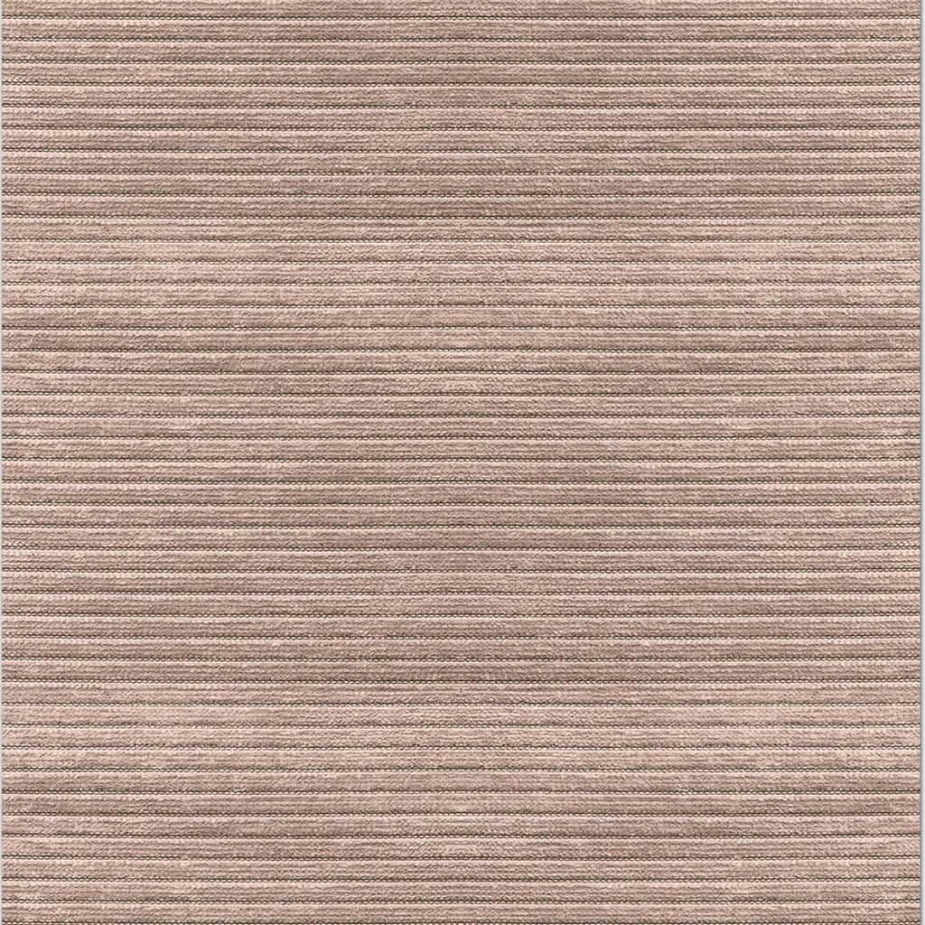 SHARED | Nettle Terracotta Striped Modern Machine Woven Living Room B photo 4