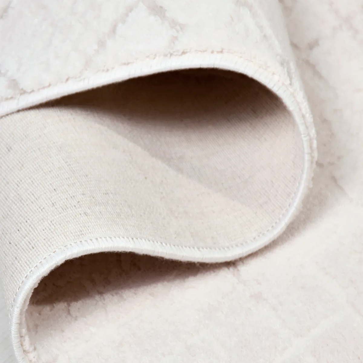 SHARED | Westerly Cream Ivory Geometric Transitional Modern Machine W photo 3