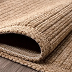 SHARED | Woodruff Terracotta Tan Solid Boho Machine Woven Living Room photo 4