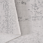 SHARED | Gully Grey Ivory Abstract Modern Machine Woven Living Room B photo 4