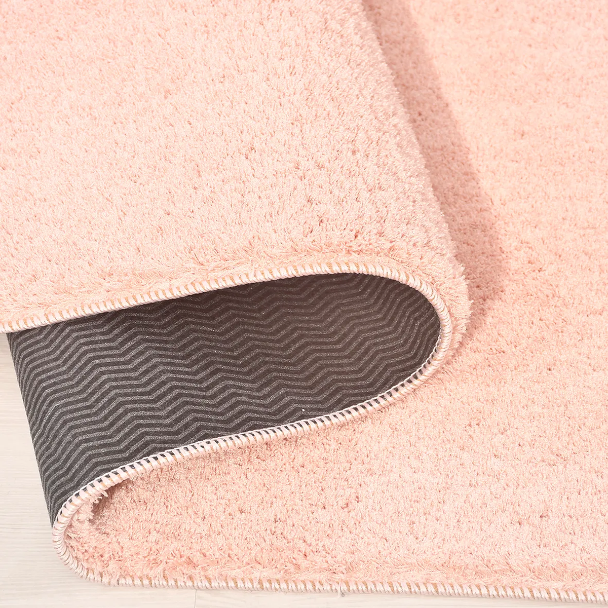 SHARED | Stormlight Blush Pink Solid Scandinavian Machine Woven Livin photo 4