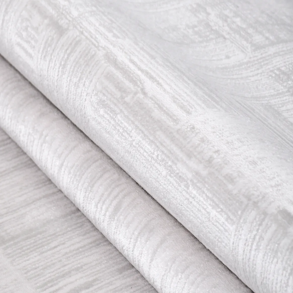 SHARED | Mardin Light Grey Abstract Modern Machine Woven Living Room  photo 4