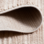 SHARED | Lumen Beige Striped Transitional Modern Machine Woven Living photo 3