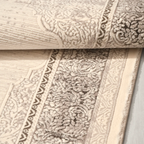 SHARED | Alcove Cream Taupe Traditional Damask Medallion Machine Wove photo 4