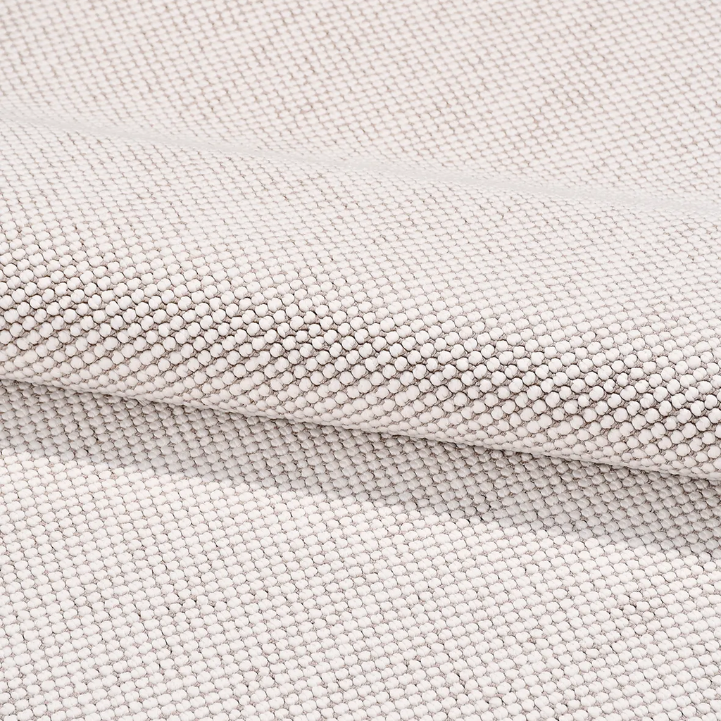 SHARED | Chrysolite Cream Solid Modern Machine Woven Textured Living  photo 4