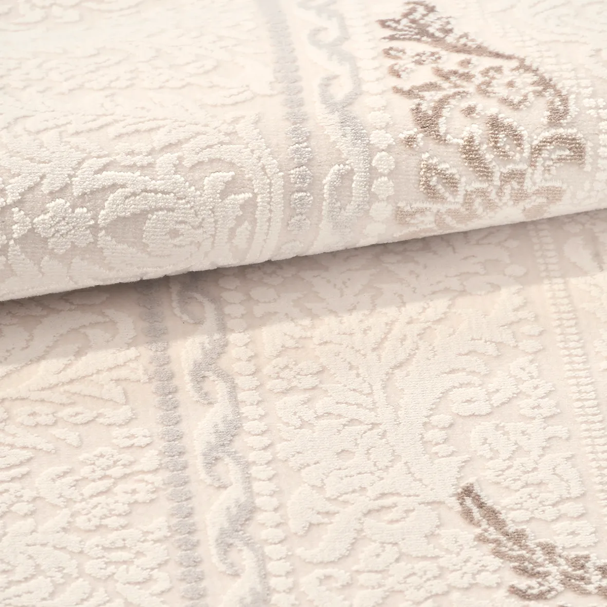 SHARED | Didyma Cream Beige Persian Style Traditional Medallion Machi photo 4