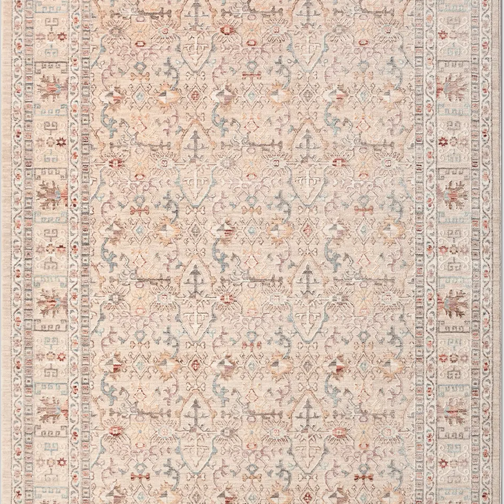 SHARED | Ragwort Cream Terracotta Persian Style Traditional Vintage L photo 4