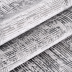 SHARED | Thornfield Grey Cream Abstract Modern Machine Woven Living R photo 4