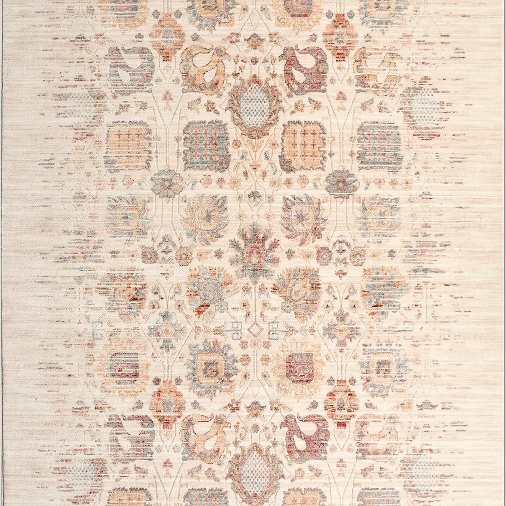 SHARED | Pimpernel Cream Terracotta Persian Style Vintage Look Machin photo 4