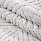 SHARED | Konya Cream Geometric Modern Machine Woven Living Room Bedro photo 4