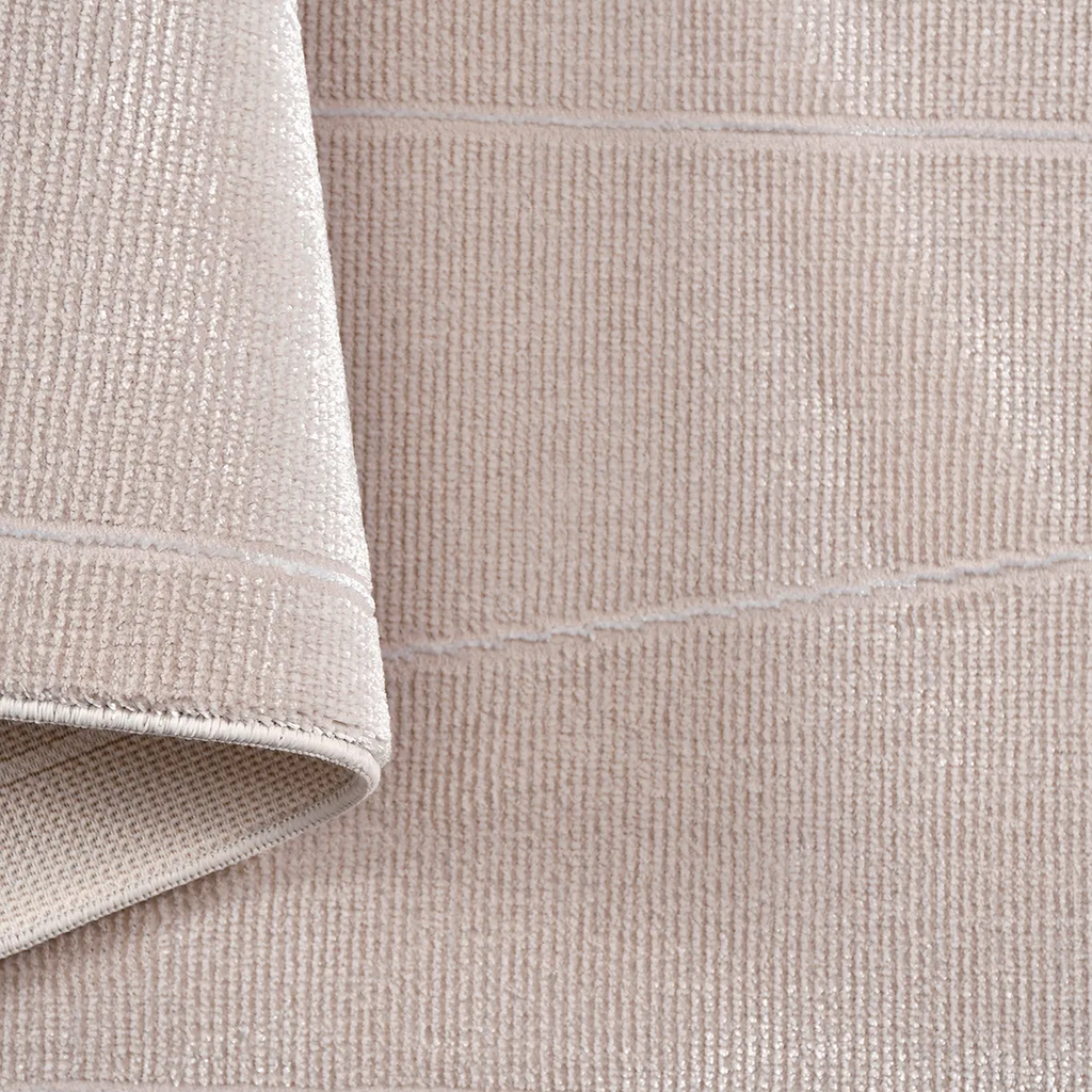 SHARED | Azalea Beige Modern Geometric Machine Woven Cream Taupe Livi photo 4