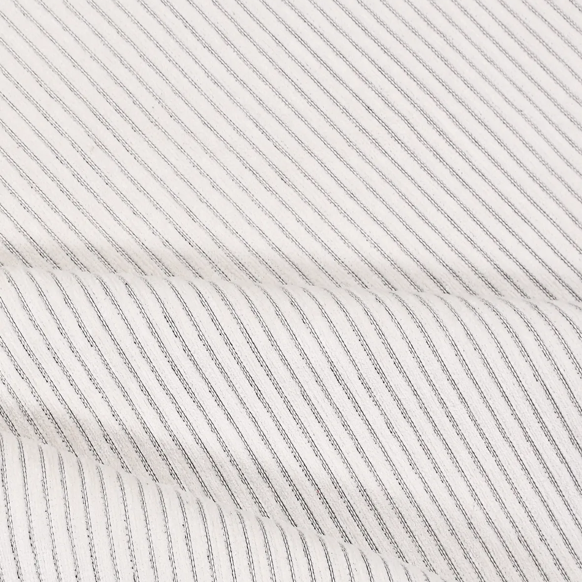 SHARED | Peony Cream Taupe Striped Modern Machine Woven Living Room B photo 4