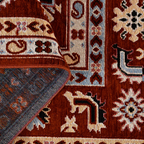 SHARED | Firelight Rust Red Persian Style Traditional Machine Woven L photo 4
