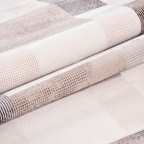 SHARED | Aster Modern Geometric Beige Cream Taupe Machine Woven Livin photo 4