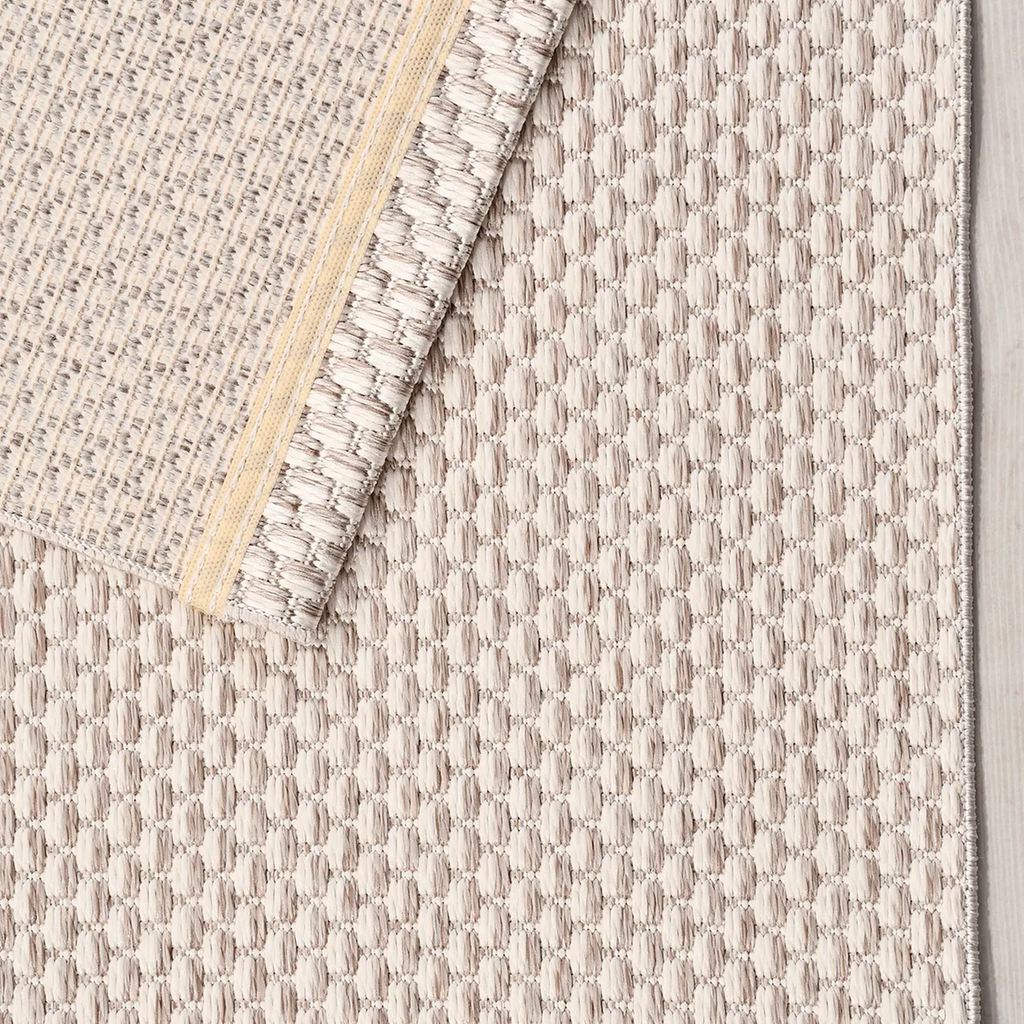 SHARED | Inlet Beige Solid Modern Machine Woven Textured Neutral Livi photo 5