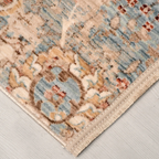 SHARED | Piazza Distressed Persian Style Traditional Machine Woven Bl photo 5