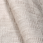 SHARED | Pumice Cream Beige Checkered Modern Machine Woven Living Roo photo 5