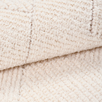 SHARED | Mistral Cream Geometric Modern Machine Woven Ivory Living Ro photo 4