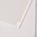 SHARED | Turret Cream Modern Geometric Machine Woven Ivory Living Roo photo 5