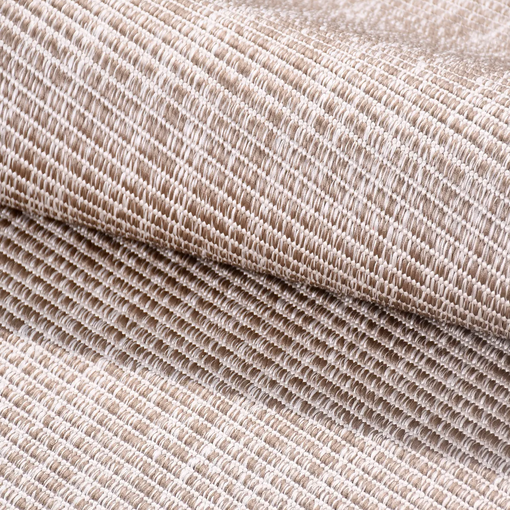 SHARED | Peridot Beige Solid Modern Machine Woven Cream Taupe Living  photo 5