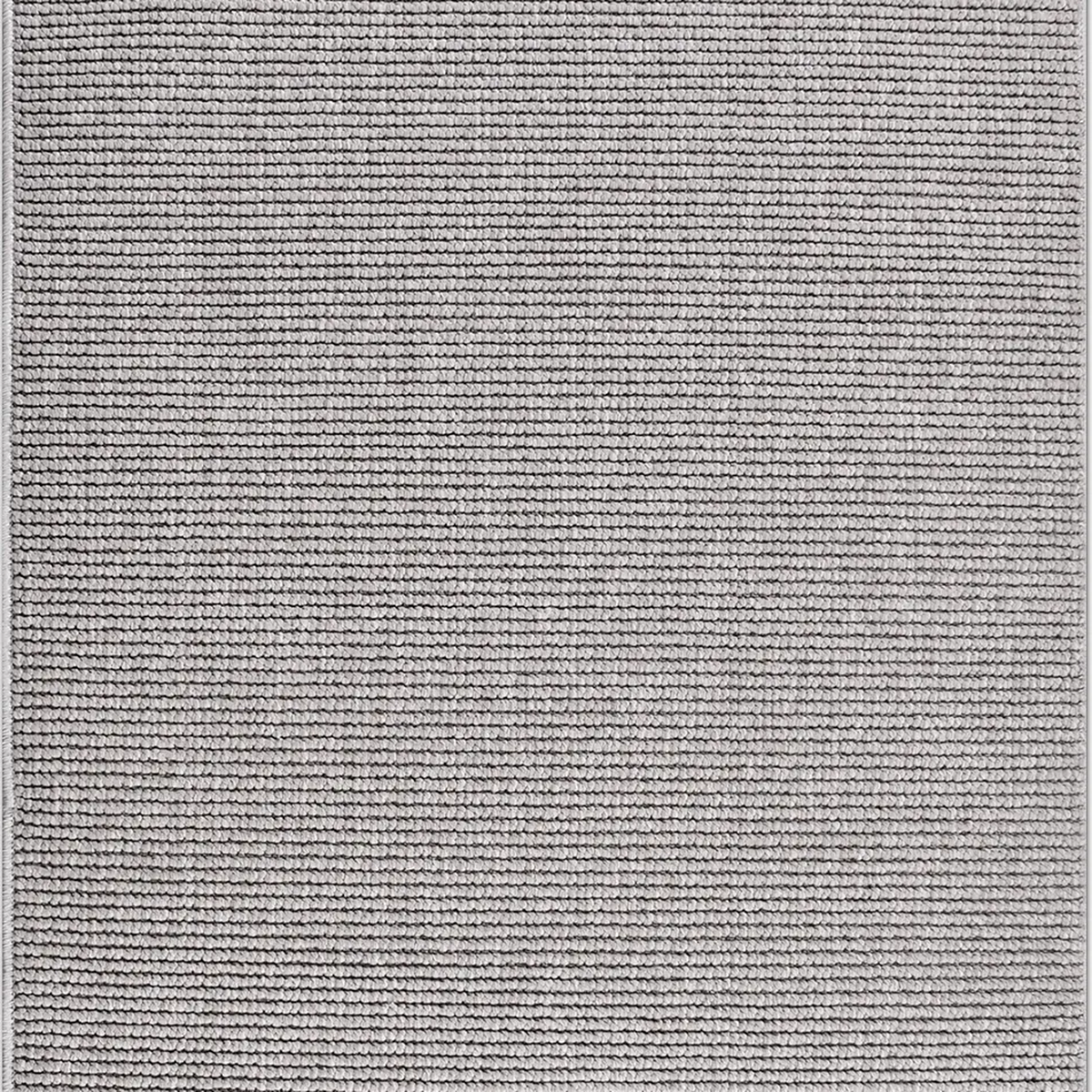 SHARED | Kaolin Grey Ivory Solid Modern Machine Woven Flatweave Livin photo 5