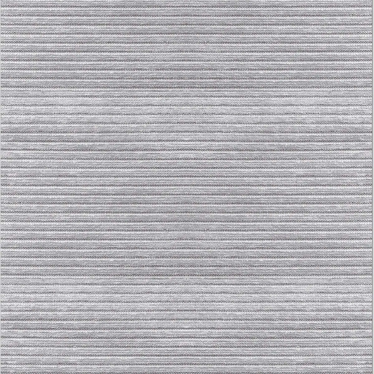 SHARED | Oakford Grey Silver Striped Modern Machine Woven Living Room photo 5