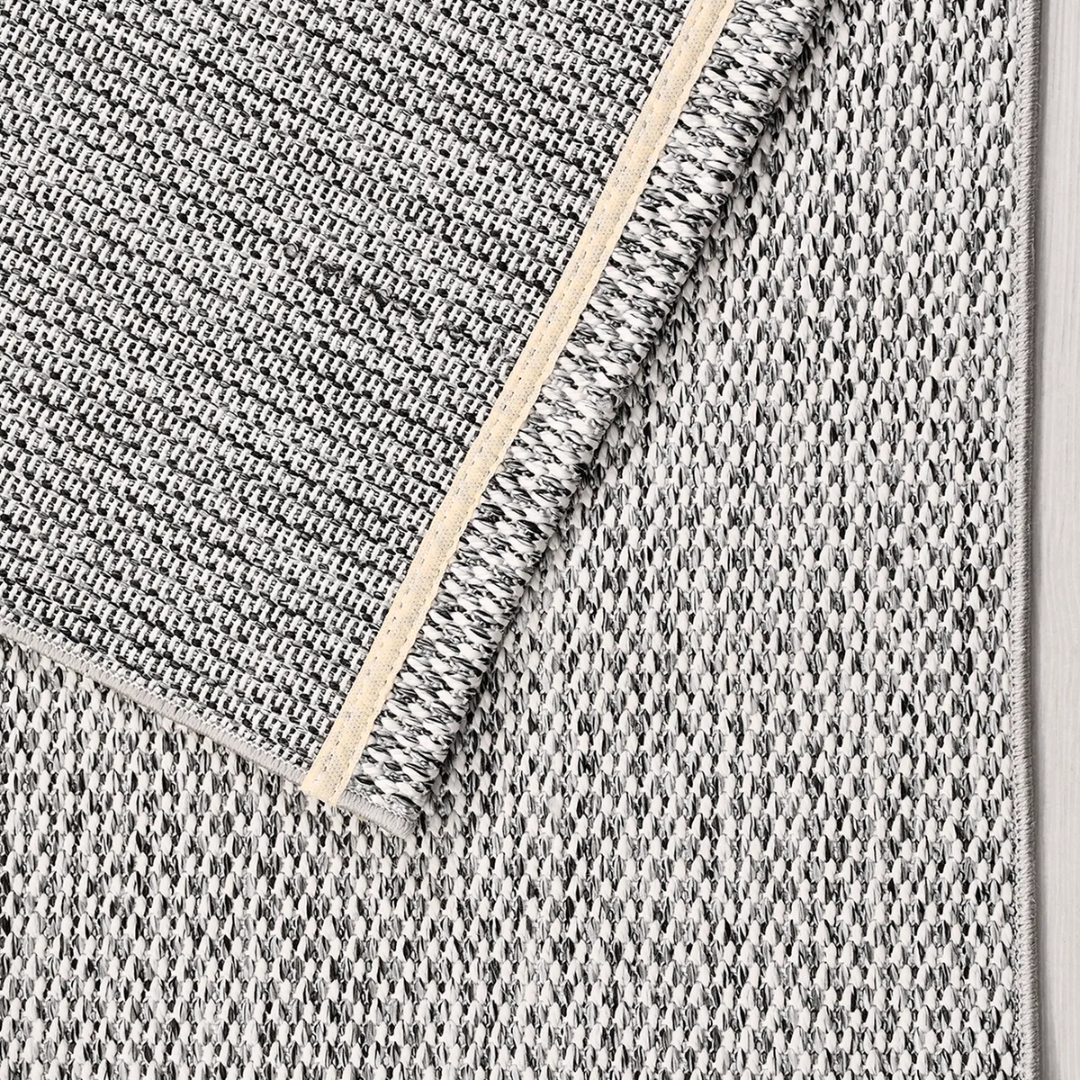 SHARED | Comfrey Grey Ivory Speckled Solid Scandinavian Machine Woven photo 5