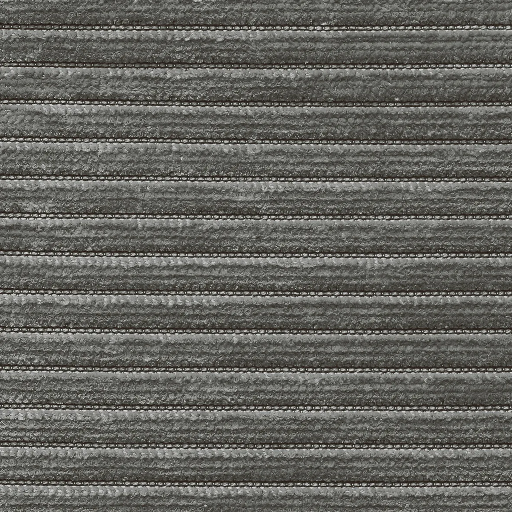 SHARED | Pennyroyal Charcoal Grey Striped Modern Machine Woven Living photo 5