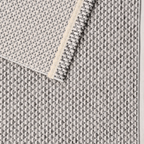 SHARED | Hillock Grey Solid Modern Machine Woven Textured Living Room photo 5