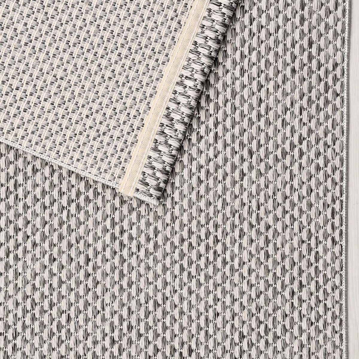 SHARED | Hillock Grey Solid Modern Machine Woven Textured Living Room photo 5