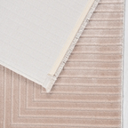 SHARED | Burnet Beige Modern Geometric Machine Woven Cream Ivory Livi photo 5