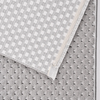 SHARED | Borage Grey Ivory Modern Geometric Machine Woven Living Room photo 5