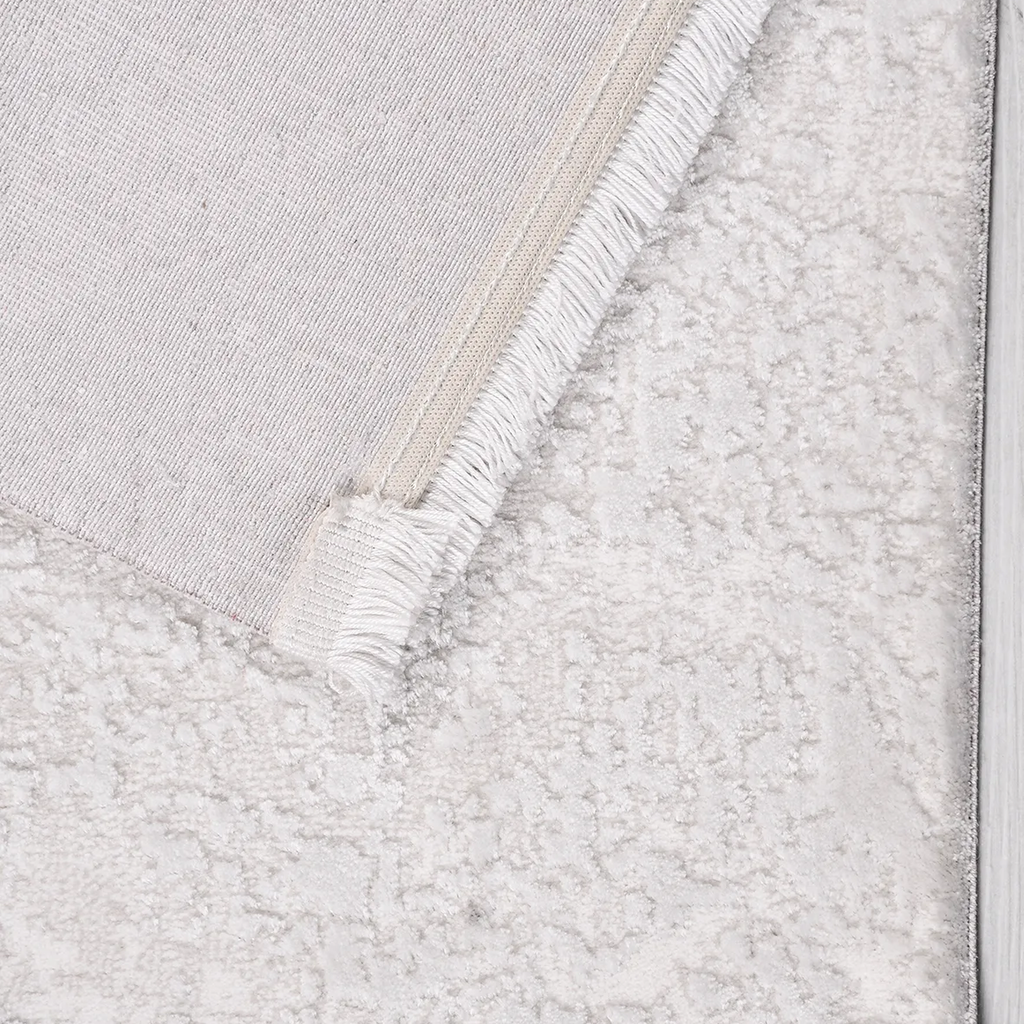 SHARED | Malachite Cream Abstract Modern Machine Woven Living Room Be photo 5