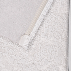 SHARED | Malachite Cream Abstract Modern Machine Woven Living Room Be photo 5