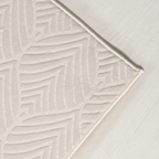 SHARED | Beryl Cream Scandinavian Geometric Textured Machine Woven Li photo 5