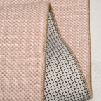 SHARED | Mead Blush Pink Modern Geometric Machine Woven Living Room B photo 5
