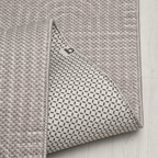 SHARED | Halo Light Grey Modern Geometric Arch Machine Woven Living R photo 5