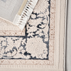 SHARED | Cinnabar Cream Navy Persian Style Traditional Machine Woven  photo 5