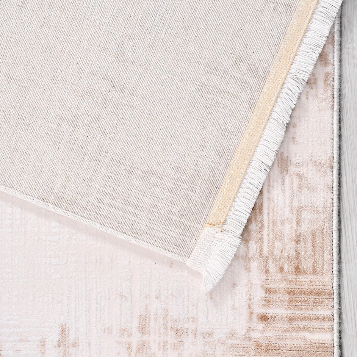 SHARED | Myra Cream Blush Pink Abstract Modern Machine Woven Living R photo 5