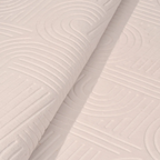 SHARED | Halcyon Cream Ivory Geometric Arch Modern Machine Woven Livi photo 5