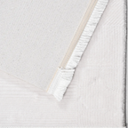 SHARED | Alpenglow Cream Modern Geometric Machine Woven Ivory Living  photo 5