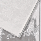 SHARED | Levee Grey Ivory Abstract Watercolour Modern Machine Woven L photo 5