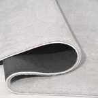 SHARED | Gatehouse Grey Solid Modern Machine Woven Soft Living Room B photo 5