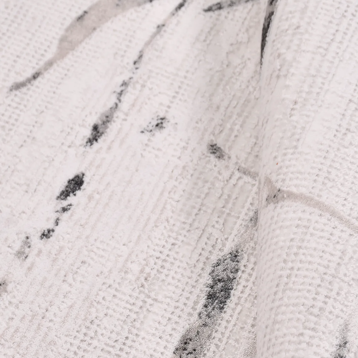 SHARED | Tradewind Ivory Charcoal Abstract Modern Machine Woven Livin photo 4
