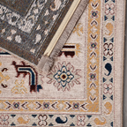 SHARED | Equinox Persian Style Traditional Machine Woven Beige Burgun photo 5