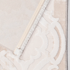 SHARED | Narrows Cream Beige Distressed Damask Medallion Transitional photo 5