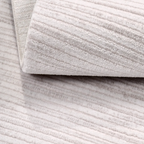 SHARED | Verdite Cream Mid-Century Modern Striped Machine Woven Livin photo 4