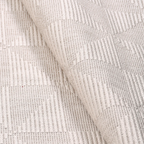 SHARED | Rhodonite Cream Geometric Diamond Lattice Machine Woven Livi photo 5