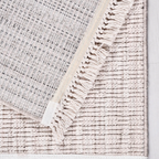 SHARED | Iznik Light Grey Solid Scandinavian Machine Woven Living Roo photo 5